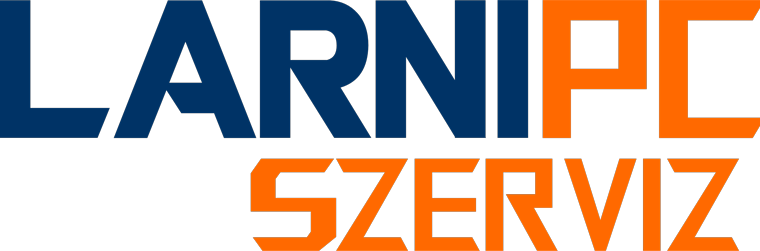 LarniPC Szerviz logó